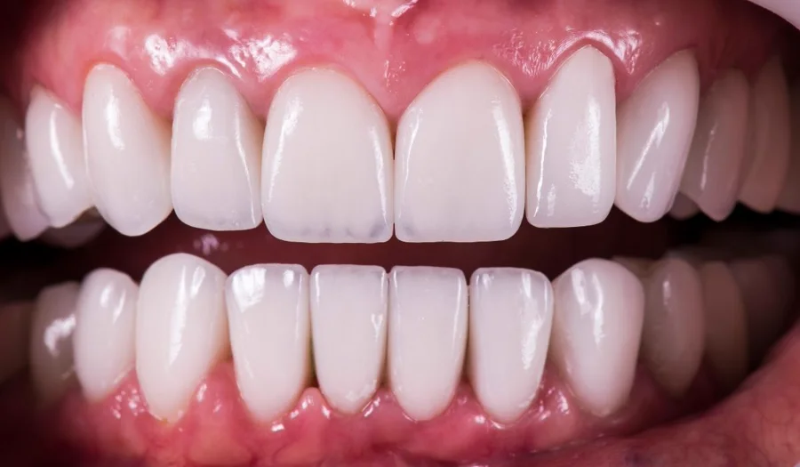 A teeth whitening result at The Dental Practice